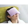 DreamTime Weighted Eye Pillow, Flaxeed Filling with Lavender Aromatherapy, Herbal