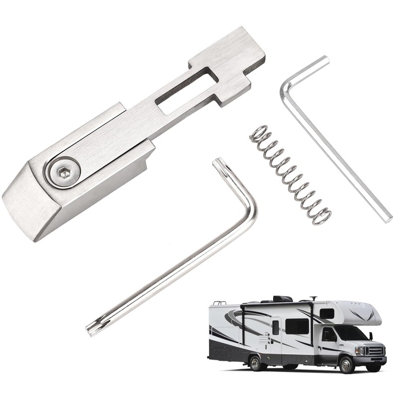 Jerbor RV Handle Latch Repair Kit, Door Replacement Interior Assembly