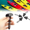 8 Pcs Kayak Carry Handle Kit Kayak Accessory 4Pcs Kayak