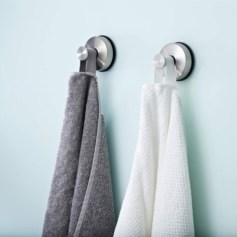 JOMOLA Suction Cup Hooks Suction Shower Hook Bathroom Towel Hanger