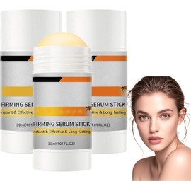 FUWEN 3PCS Firming Serum Stick, Crema Reafirmante Antiarrugas Avanzada, Restaura la Elasticidad, Hidratante, Lifting, Reparar, Crema Reafirmante Corporal, Suero Natural para Todo Tipo de Piel, 30ml*3