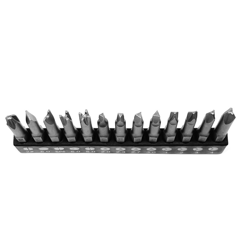 13 pcs OHIY Special Shape Screwdriver Insert Bit Set Phillips,