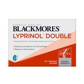 Blackmores Lyprinol | Reduces Symptoms of Mild Osteoarthritis & Inflammation | 30 Capsules