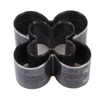 2 Pcs Flower Leather Cutting Die Alloy Steel Sharply 4