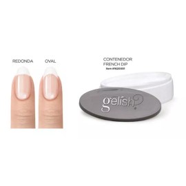 Gelish Contenedor Polvo Dip Para Linea Francesa Dip Jar By Gelish