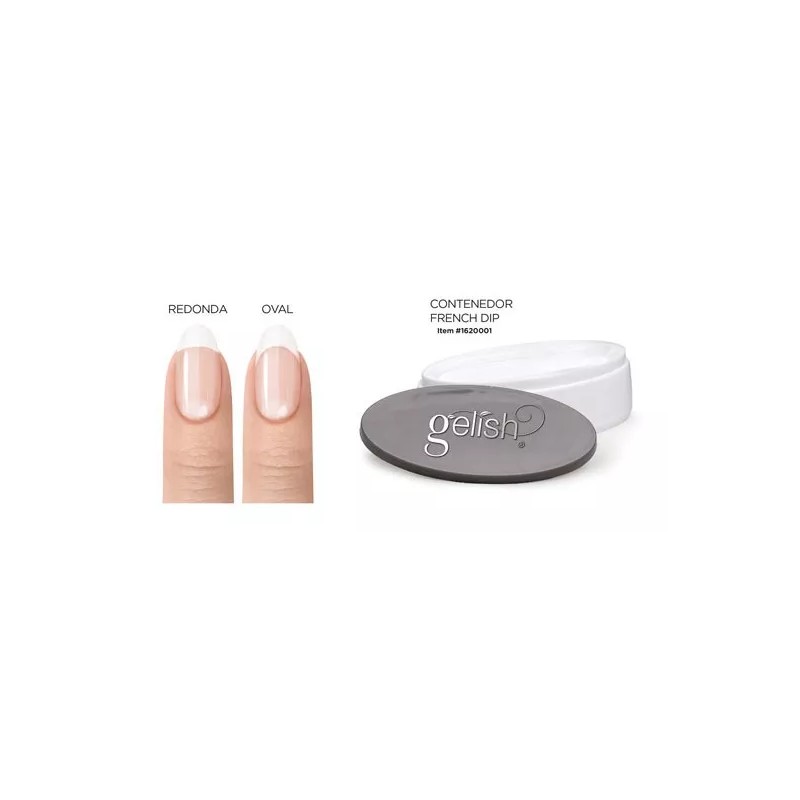 Gelish Contenedor Polvo Dip Para Linea Francesa Dip Jar By
