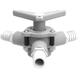 94 Series in-line Sea-Lect Y-Valve with 3/4 in Barbed Adapter Ports