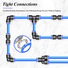 TAILONZ PNEUMATIC Angle 12 mm Pipe AD Push to Connect