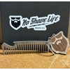 Titanium Beard Comb with Free OG Beard Keychain!