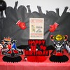 13pcs Boxing Birthday Honeycomb Centerpieces Boxing Match Themed Party Decor