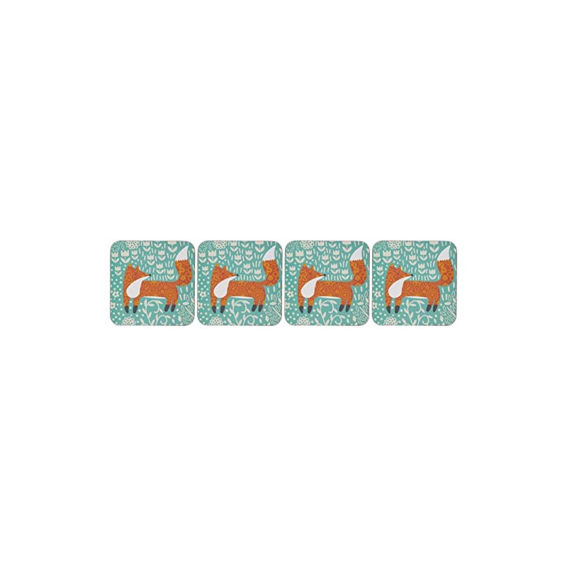 Foraging Fox Coaster Pk4