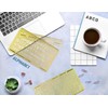 Traceease Upper Case,Numbers English Lettering Template Drafting Tools Alphabet Stencils-7mm-8mm-9mm