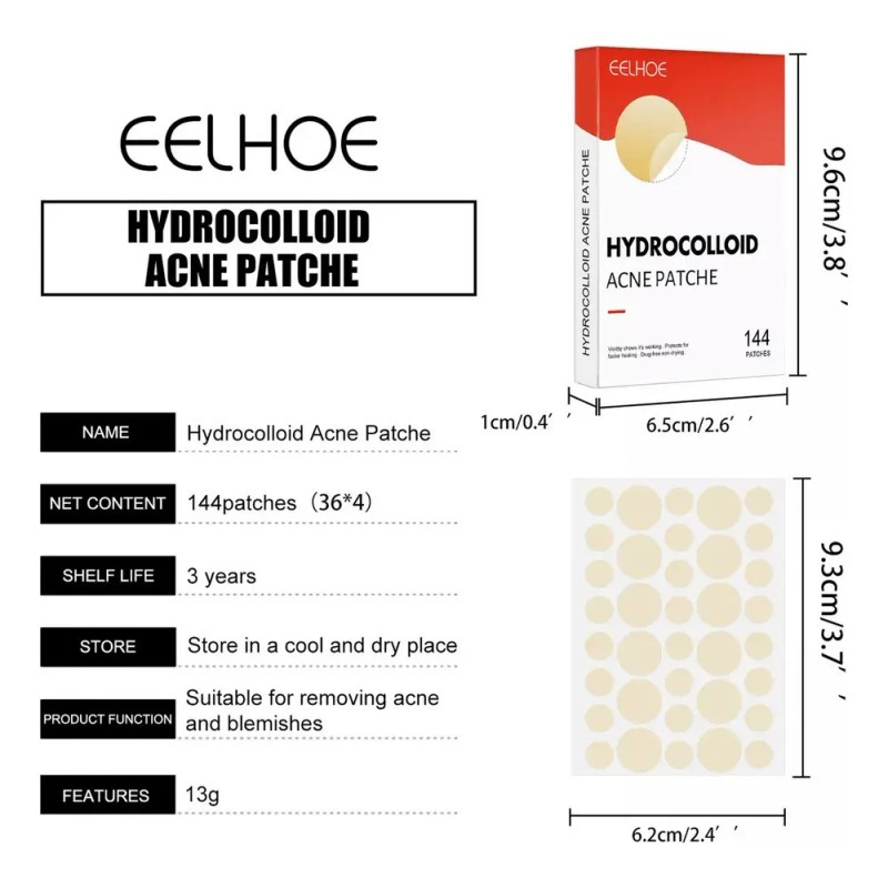Parche Hidrocoloide Espinillas Imperfecciones F808