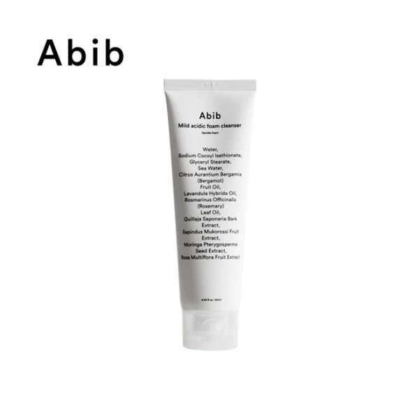 ABIB Mild Acidic Foam Cleanser Gentle Foam 120ml