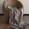 Vianney Frazada Tejida Mumbai Gris Neu De 90cm X 1.50