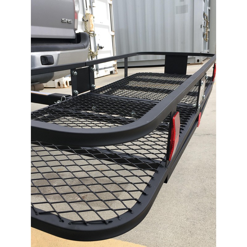 MaxxHaul 70103 500 lb. Capacity Steel Hitch Mount Folding Cargo