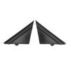 Türspiegel Flagge Abdeckung - 1SH17KX7AA Links Rechts Schwarz Dekoration Ersatz