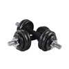 MuscleSquad Cast Iron Dumbbell Set 15kg and 20kg (15)