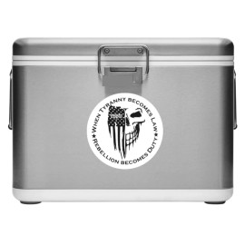 Handmade USA When Tyranny Becomes Law - 4" Vinyl Decal Car Window Yeti Laptop Trailer Bar