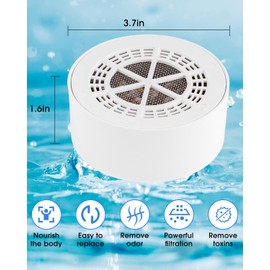 Bathtub Filter Universal Replacement Cartridge,9 Stage Bath Faucet Water Filter Cartridge HardWater Softener Tub to Remove Lead,Chlorine and Fluoride,BPA Free Showerhead Filter Purify Bathwater