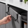 Over Cabinet Towel Rack for Towels and Rags – Punch-Free