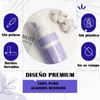 Lumbor37 Almohadillas de algodón, Almohadillas desmaquillantes Redondas de Algodón Orgánico,