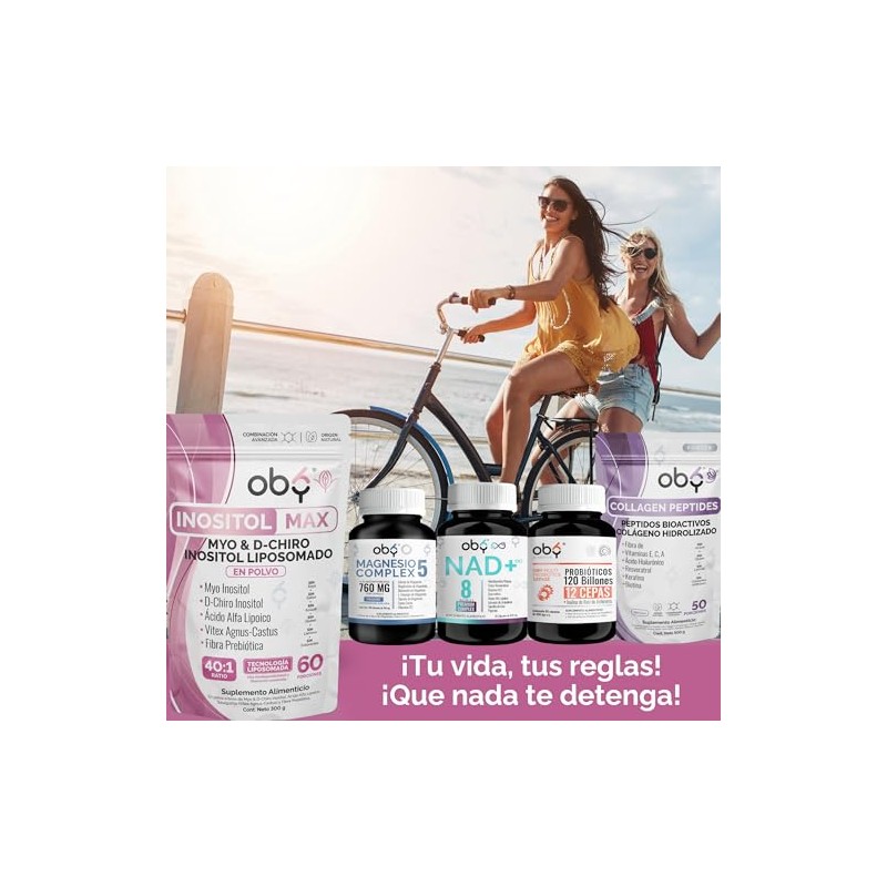 Inositol Max Liposomal Premium 401 Myo y D-Chiro con cido