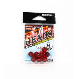 Katsuichi Decoy B-1 Kachikachi Beads, M, Red