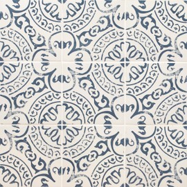 MSI Indigo Encaustic 8 in. x 8 in. Glazed Porcelain Wall Tile for Bathroom, Floor Tile and Kitchen Backsplash