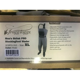 Frogg Toggs Outwear Men's Skilak Pro Stockingfoot Wader Sz XL New!