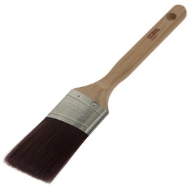 Coral Aspire 31773 2" Professional Firm Angled Cut Oval American Long Profile Brush for Fast, Accurate Cutting, Ultra Smooth Surface, Emulsion or