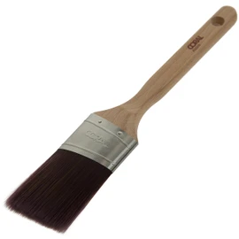 Coral Aspire 31773 2" Professional Firm Angled Cut Oval American Long Profile Brush for Fast, Accurate Cutting, Ultra Smooth Surface, Emulsion or