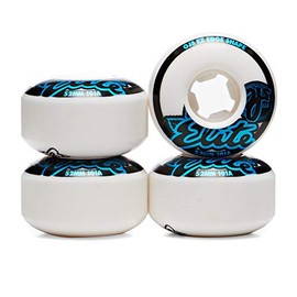 OJ Elite EZ EDGE 101a Skateboard Wheels - White (Pack of 4)