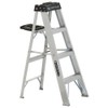Louisville Ladder 4-Foot Aluminum Step Ladder, 300-Pound Load Capacity, Type