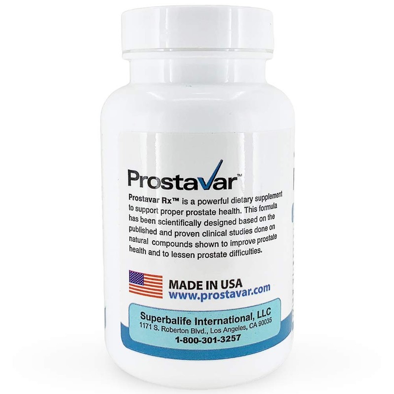 Prostavar Prostate Support with Saw Palmetto - 3 Bottles
