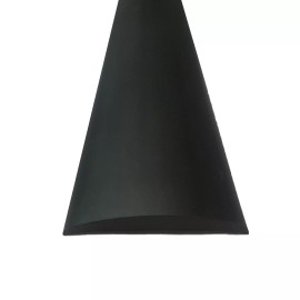 Partsman Co. Self-Adhesive Flexible Rubber Molding Trim Strip 2" Wide - Protector Edging 20ft