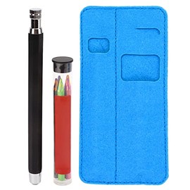 Lápices de Colores Mecánicos, Recambios de Plomo Grueso de 5,6 Mm Lápices de Colores Automáticos de Aleación de Aluminio con Estuche de Lápices de Almacenamiento para Dibujo de Arquitectura Escritura