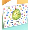 Happy Easter Card with 3D Easter Egg - Handmade by