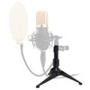 Pronomic MST-20 Table Microphone Stand (5/8 Inch, Ideal for Poadcasting,
