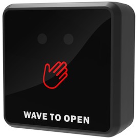 UHPPOTE IR Infrared Touchless Request to Exit Button Wave to Open Sensor for Door Access Control System