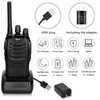 TIDRADIO TD-V2 Walkie Talkies for Adults Long Range, Frequency Copy,