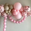 Pastel Pink Quick Link Balloons, 100PCS Linking Balloons for Wedding