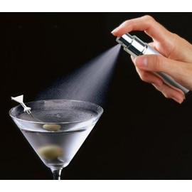 Martini Atomizer Gift Set Stainless Steel Martini Mister Dry Martini Spray Sprayer w/ Funnel
