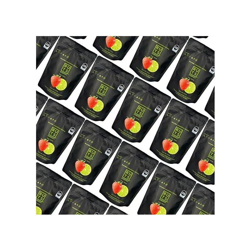RUTS Energy ELECTROLITOS EN POLVO FRESA-LIMÓN (535 GRAMOS)