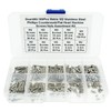 Guard4U 300Pcs Metric M2 Stainless Steel Phillips Countersunk/Flat Head Machine