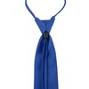 Vesuvio Napoli PreTied - Corbata para hombre de color sólido
