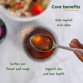 Forest Honey | Raw, Wild, Unfiltered & Unpasteurized | Multifloral Honey from Native Indian Bees | No Additives, Rich in Pollen 17.6 Oz from Two Brothers Organic Farms