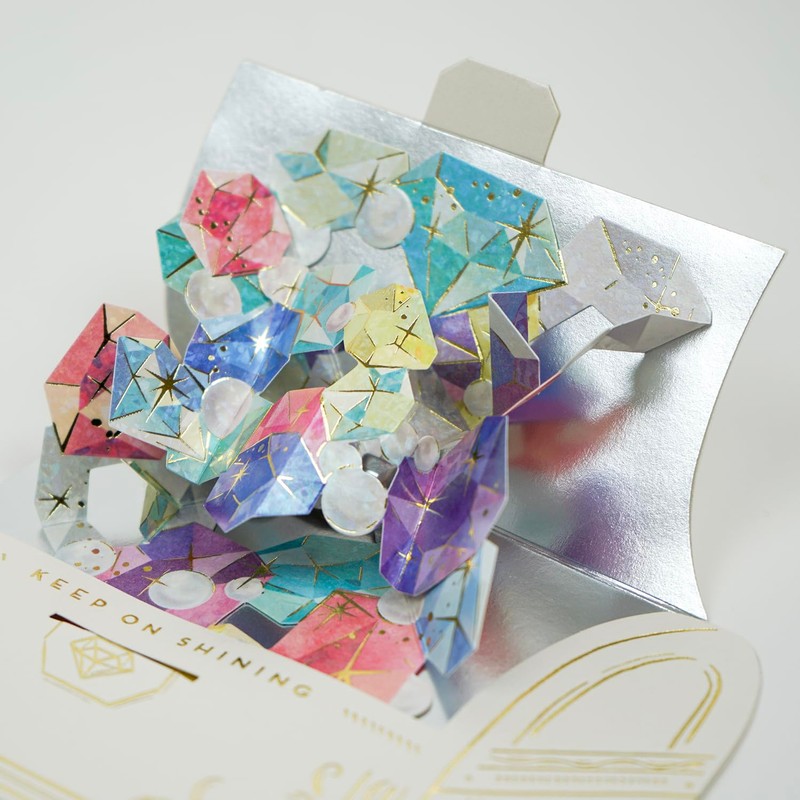 Greeting Life Birthday Card Treasure Card TK-46 White