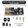 MTRPS 170PCS Car U-Clip and Screw Assortment Kit, 9 Sizes