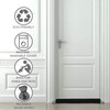 T-H Door Draft Stopper and Blocker (Pack of 1) Sound